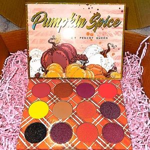 🆕🎃PUMPKIN SPICE Eyeshadow Palette Peachy Queen Cosmetics